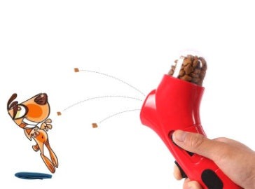 Interactive Pet Food Catapult Feeder — Fun Treat Launcher for Cats & Dogs - Pets Playland