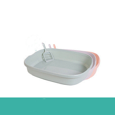 Large Cat Litter Box – Detachable & Anti-Splashing Design - Pets Playland