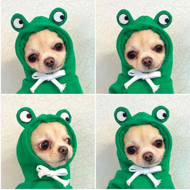 Cute Fruit Dog Hoodie — Warm Fleece Pet Clothing for Small Dogs (Winter Wear) - Pets Playland
