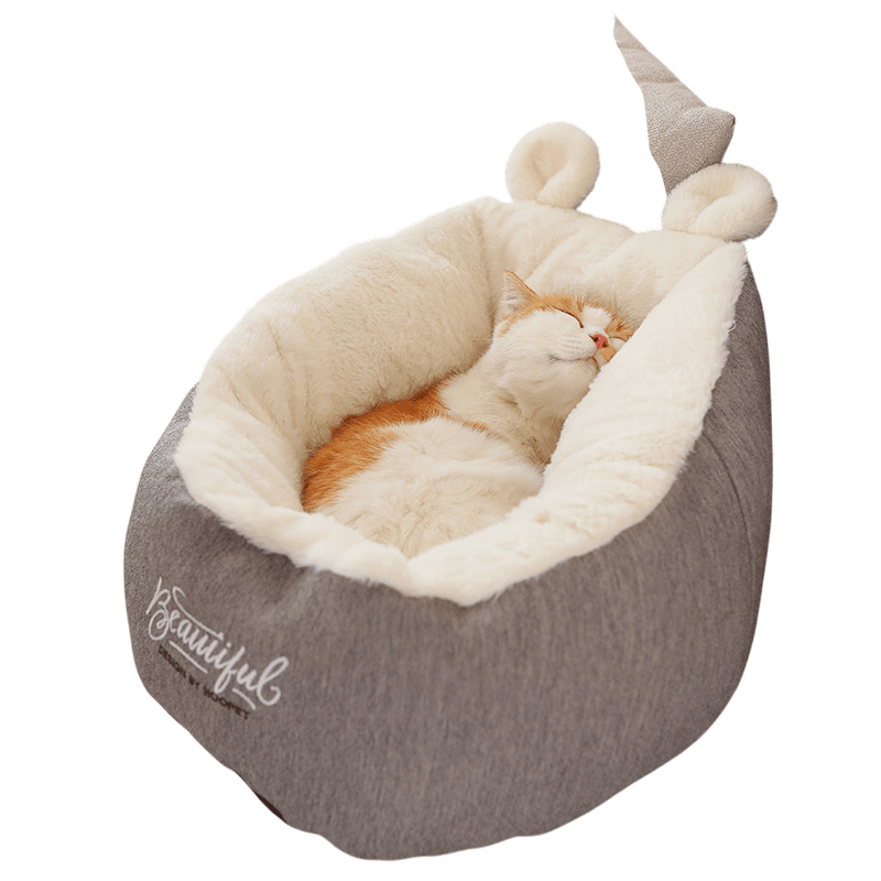 Soft Pet Bed & Warming Cushion — Cozy Puppy Kennel - Pets Playland