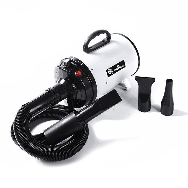 High-Power Pet Hair Dryer – Quick-Drying & Silent Blower for Dogs & Cats - Pets Playland