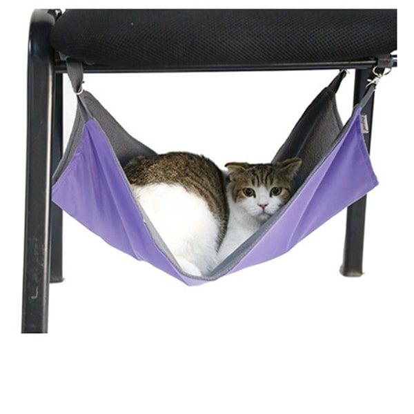 Cozy Cat Hammock – Soft & Breathable Hanging Lounger!
