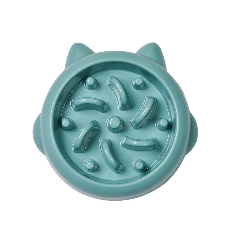 Pet Slow Feeder Bowls – Anti-Choking, Anti-Gulping, Slow Eating Plate for Dogs and Cats - Pets Playland