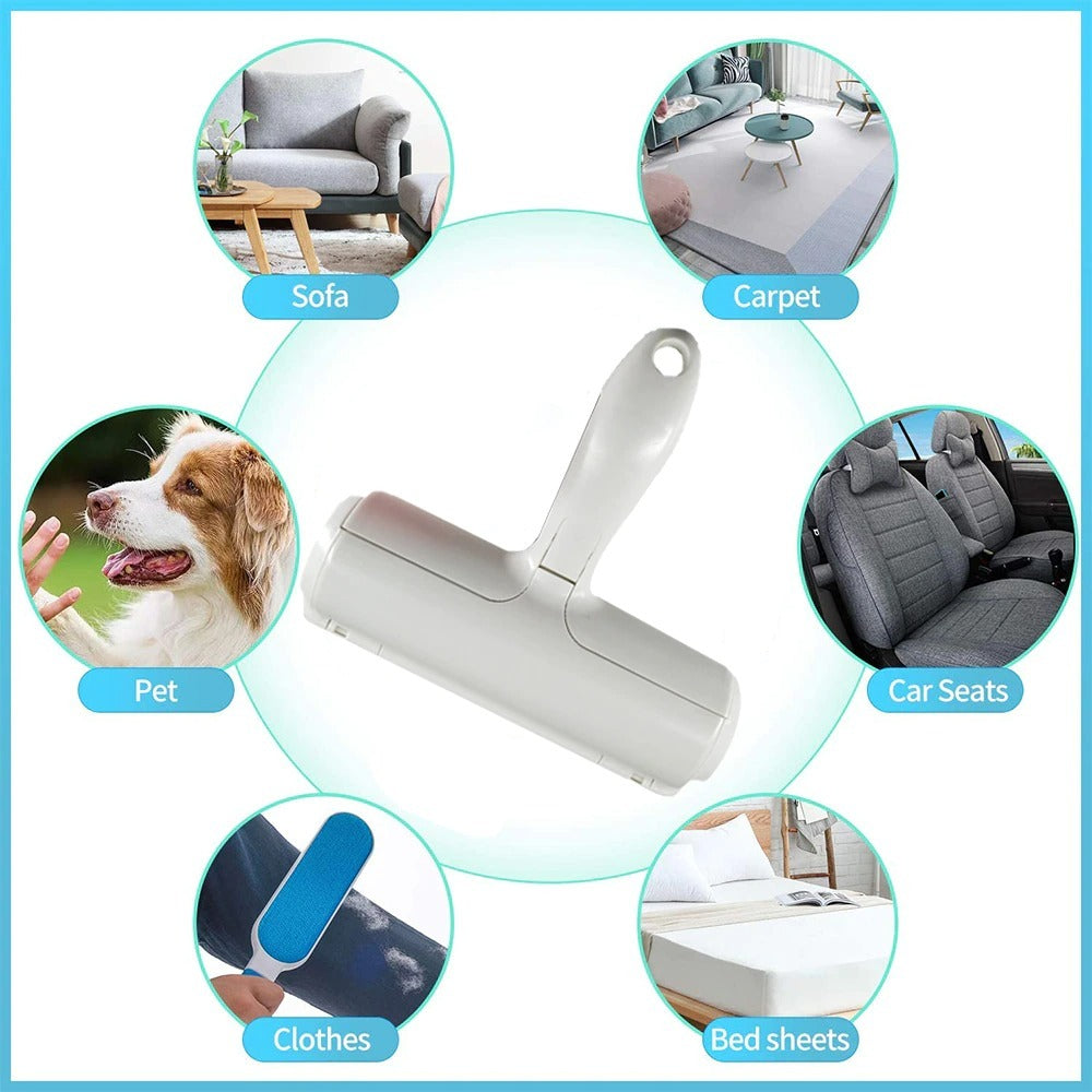 Pet Hair Roller Remover – Reusable Lint Brush for Pet Fur & Lint Cleaning - Pets Playland