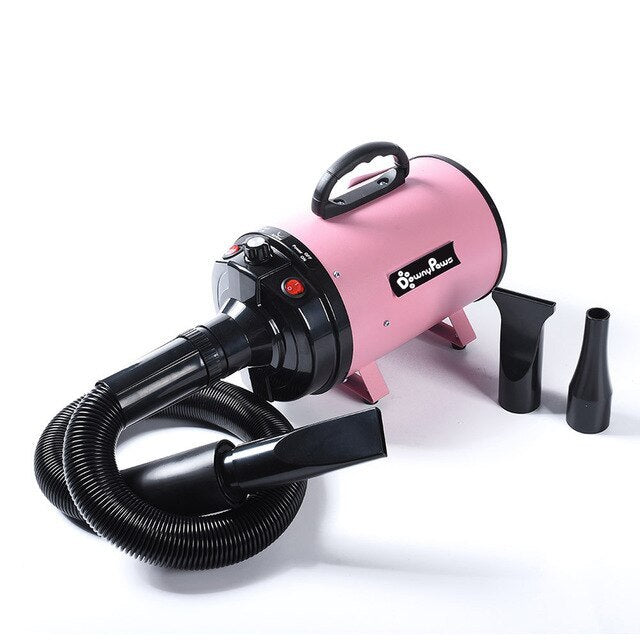 High-Power Pet Hair Dryer – Quick-Drying & Silent Blower for Dogs & Cats - Pets Playland