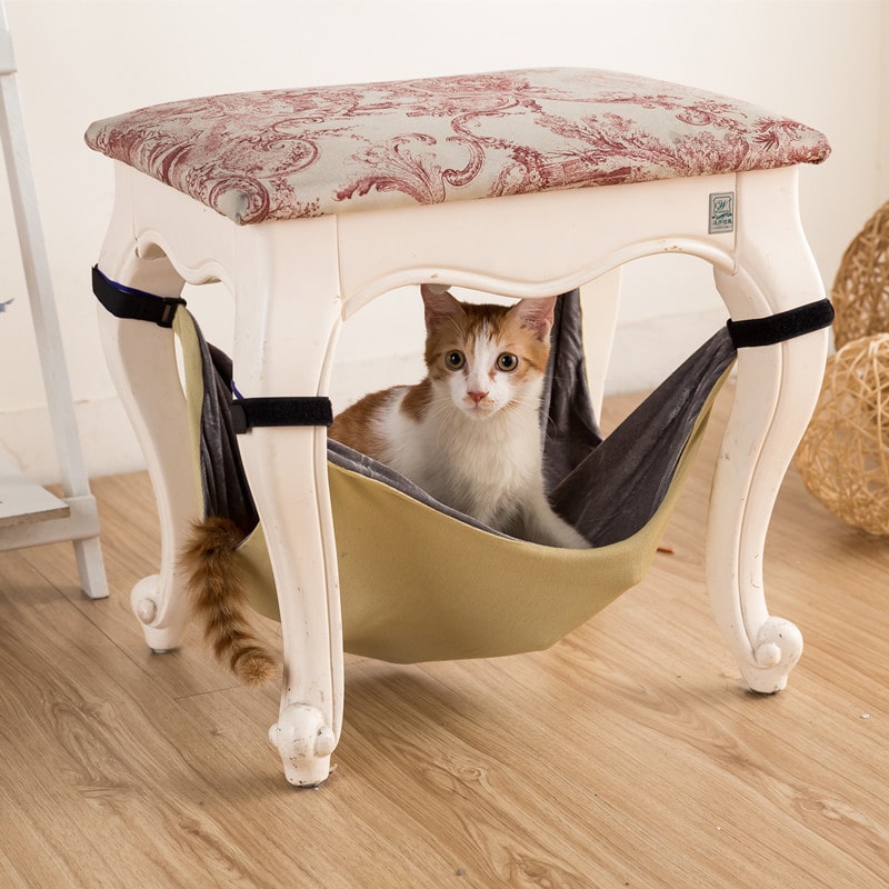 Cozy Cat Hammock – Soft & Breathable Hanging Lounger!