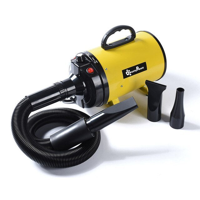 High-Power Pet Hair Dryer – Quick-Drying & Silent Blower for Dogs & Cats - Pets Playland