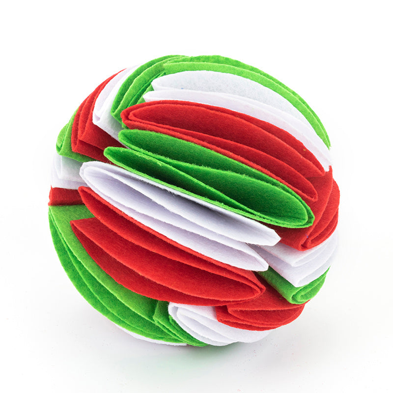 Dog Snuffle Ball – Interactive Training & IQ Boosting Feeder Toy - Pets Playland