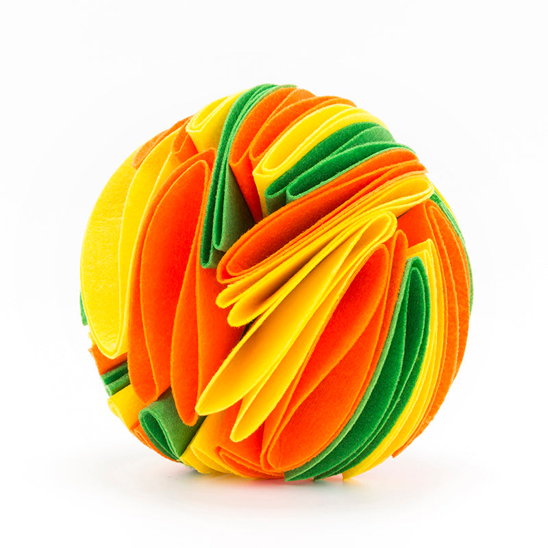 Dog Snuffle Ball – Interactive Training & IQ Boosting Feeder Toy - Pets Playland