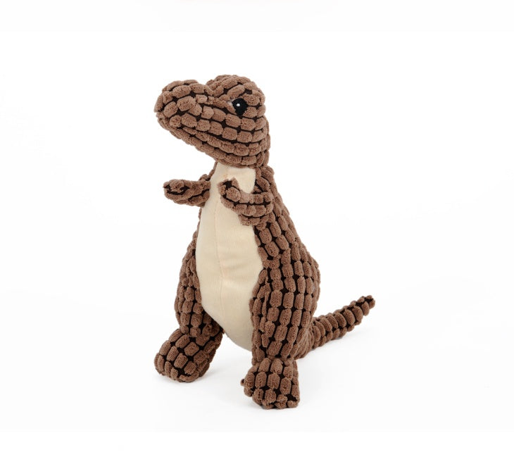 Dinosaur Pet Toy — Interactive Chew Toy for Dogs and Cats - Pets Playland