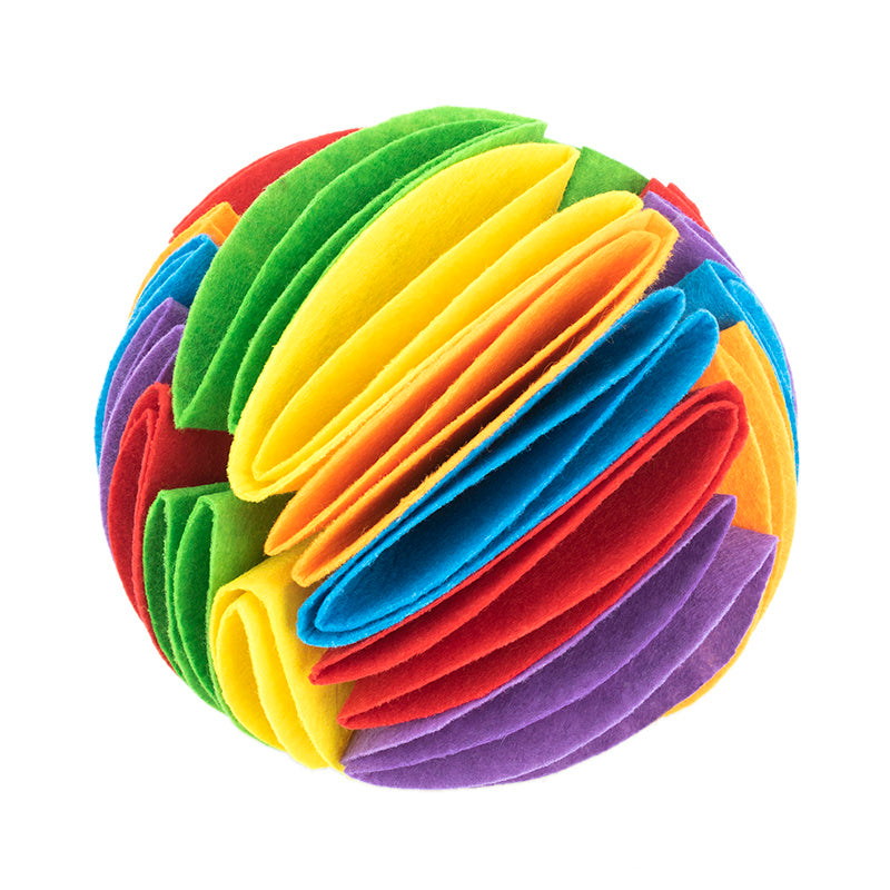 Dog Snuffle Ball – Interactive Training & IQ Boosting Feeder Toy - Pets Playland