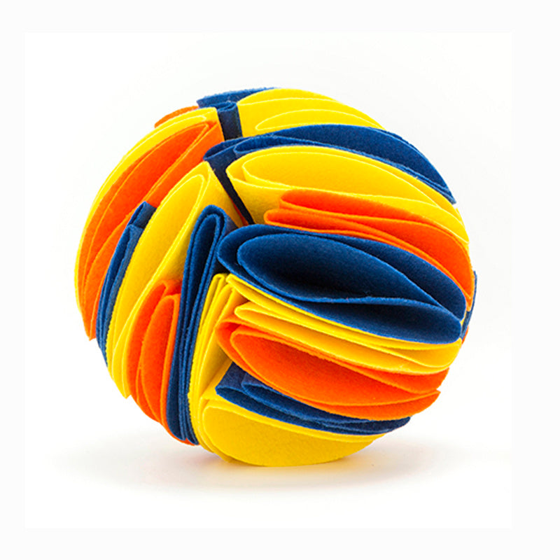 Dog Snuffle Ball – Interactive Training & IQ Boosting Feeder Toy - Pets Playland