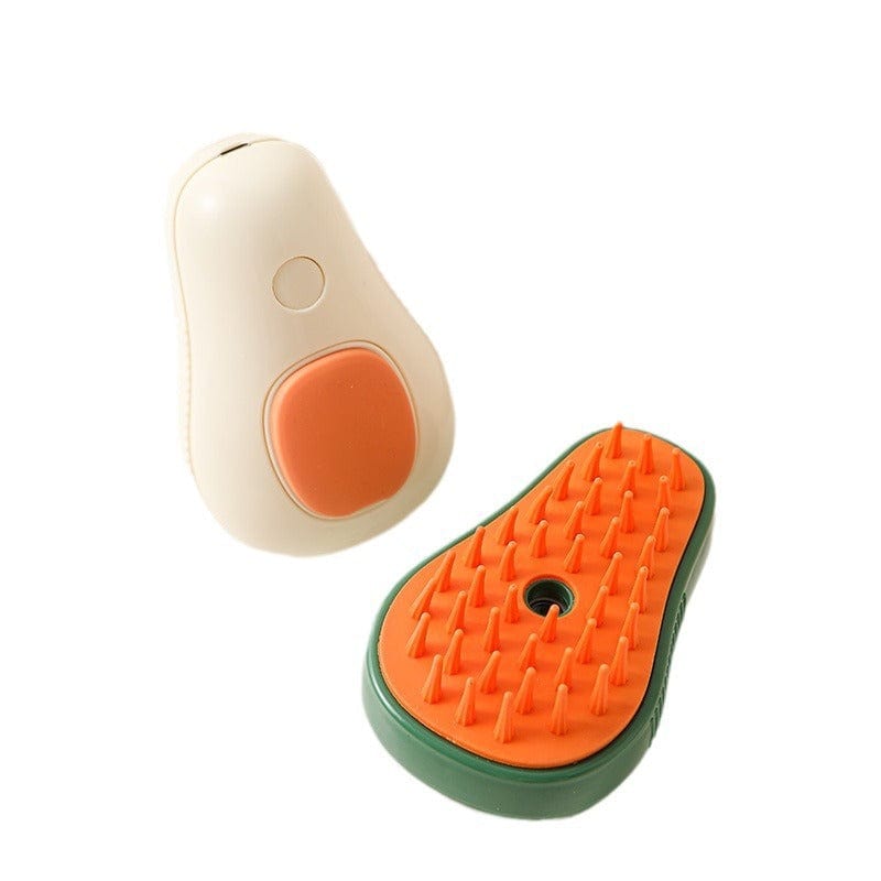 Steamy Cat Brush – Electric Self-Cleaning Grooming Comb for Cats & Dogs - Pets Playland