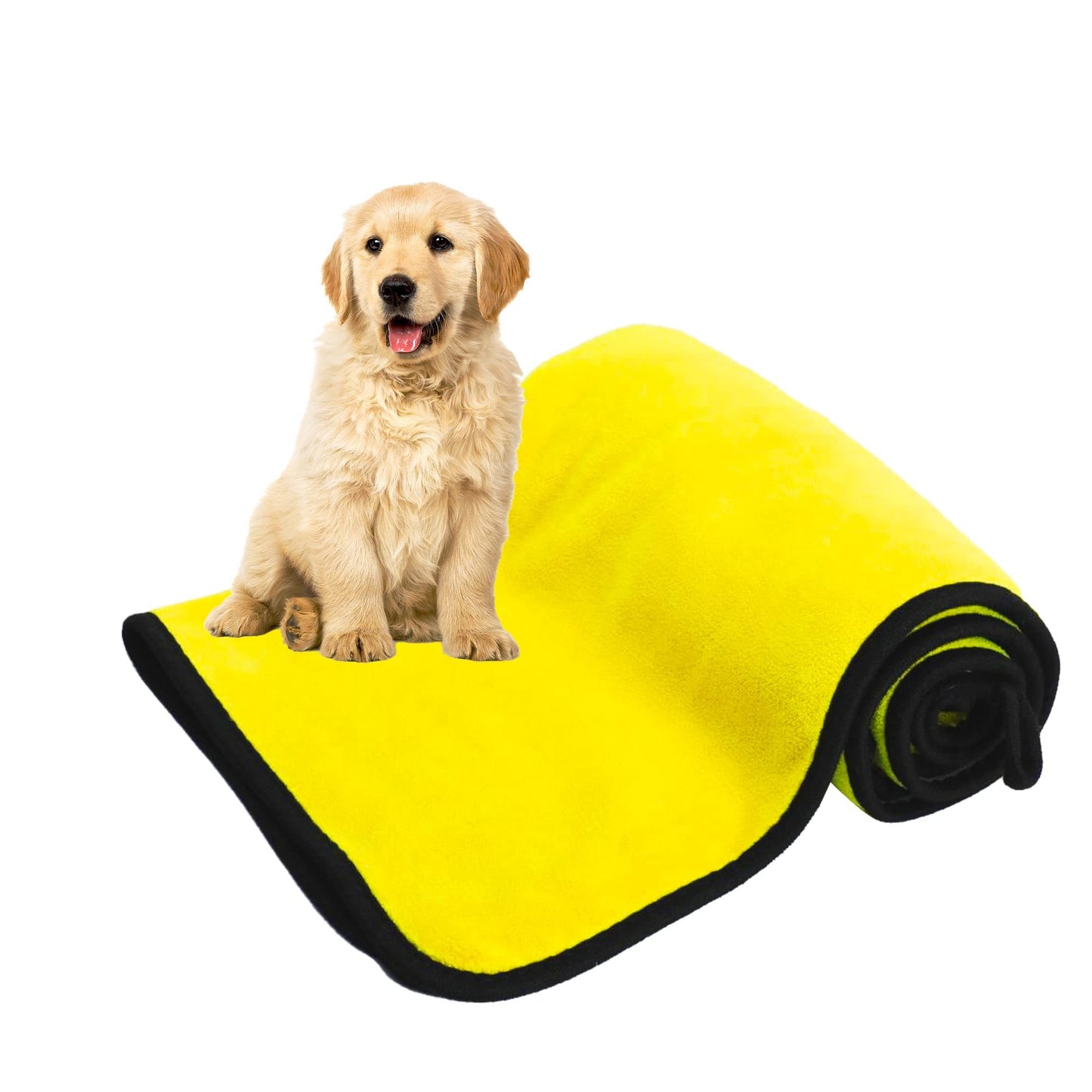 Dog Towels for Drying Dogs – Quick-Drying Super Absorbent Microfiber Pet Towel for Dogs & Cats - Pets Playland
