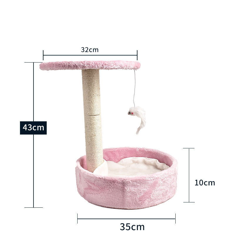 Cat Climbing Frame & Scratching Post – Stylish & Durable - Pets Playland