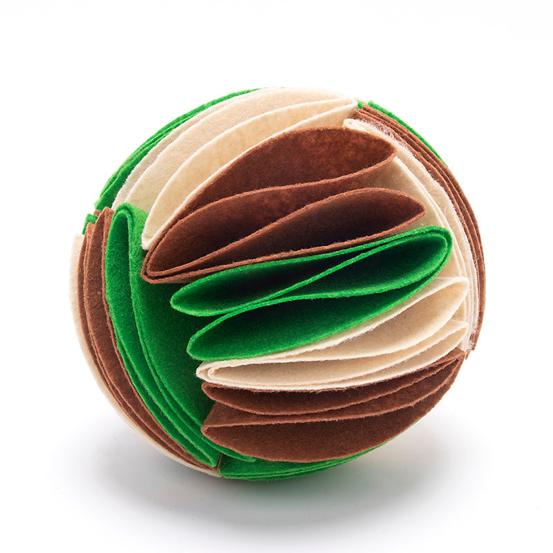 Dog Snuffle Ball – Interactive Training & IQ Boosting Feeder Toy - Pets Playland