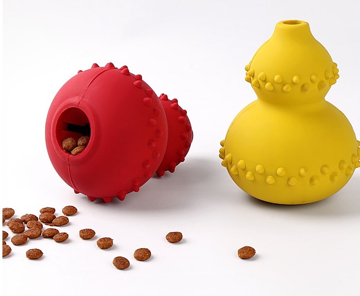 Natural Rubber Bite-Resistant Dog Toy – Fun & Teeth Grinding!