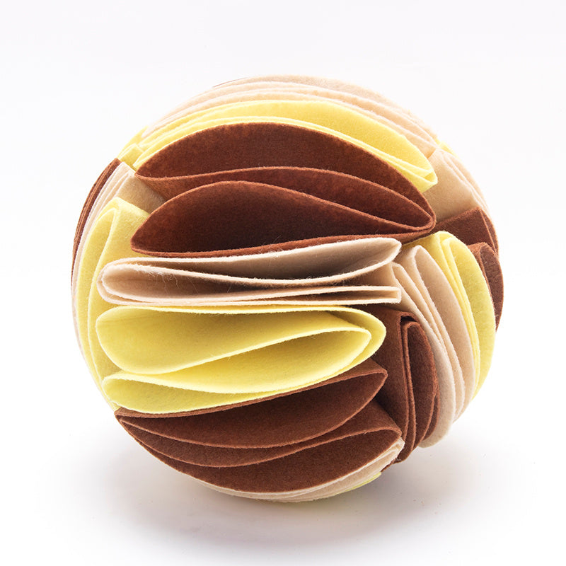 Dog Snuffle Ball – Interactive Training & IQ Boosting Feeder Toy - Pets Playland
