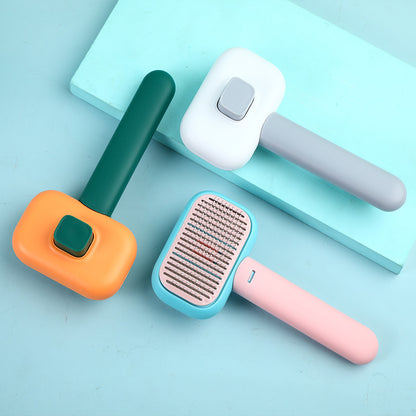 Grooming Brush for Dogs & Cats – Dual-Sided Dematting & Shedding Tool - Pets Playland