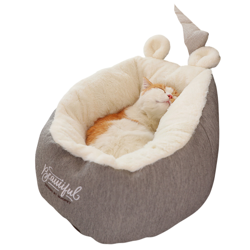 Soft Pet Bed & Warming Cushion — Cozy Puppy Kennel