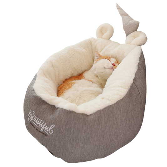 Soft Pet Bed & Warming Cushion — Cozy Puppy Kennel