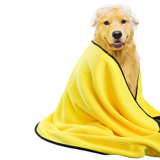 Dog Towels for Drying Dogs – Quick-Drying Super Absorbent Microfiber Pet Towel for Dogs & Cats - Pets Playland