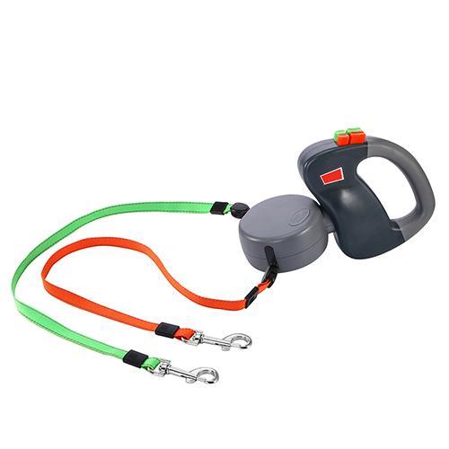 Retractable Dual Pet Dog Walking Leash - Pets Playland