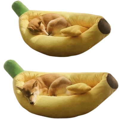 Washable Pet Banana Kennel - Pets Playland