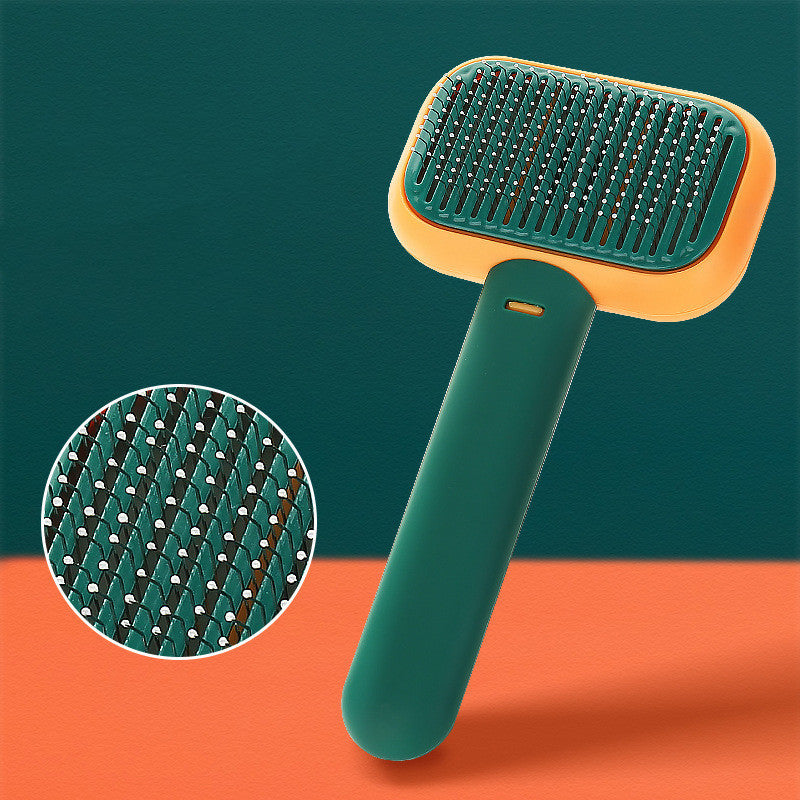 Grooming Brush for Dogs & Cats – Dual-Sided Dematting & Shedding Tool - Pets Playland