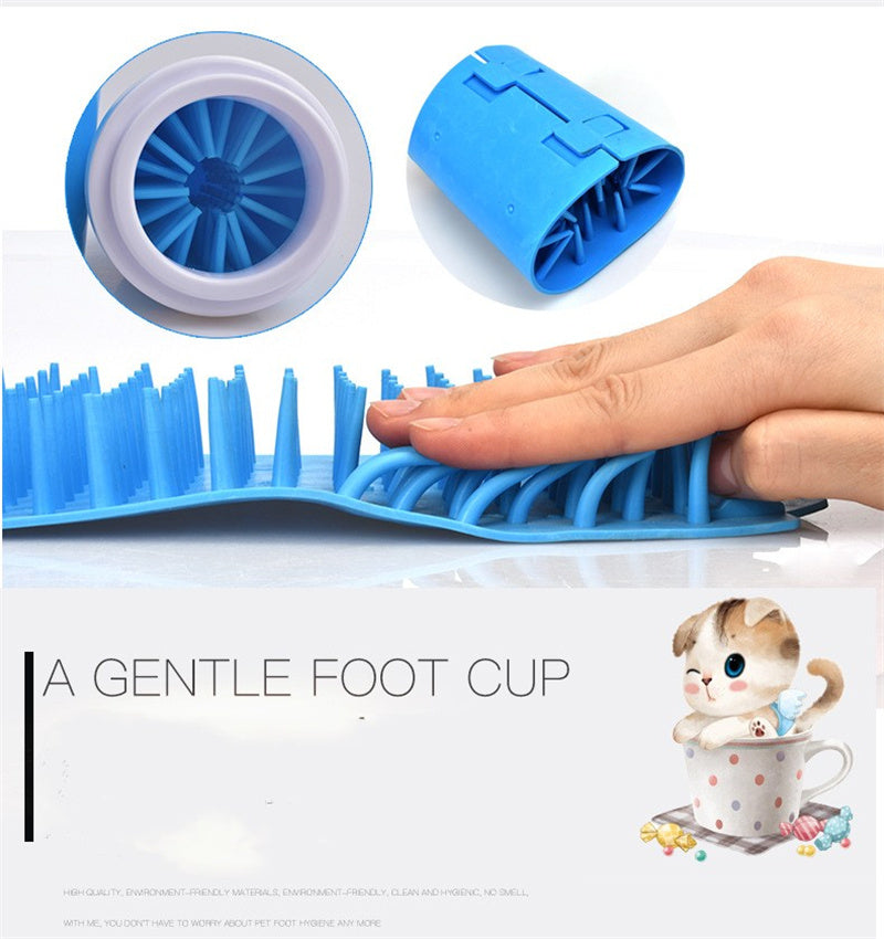 Silicone Dog Paw Cleaner — Portable Pet Foot Washer for Easy Paw Cleaning