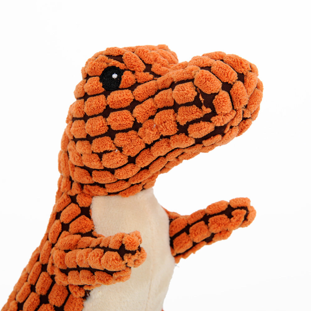 Dinosaur Pet Toy — Interactive Chew Toy for Dogs and Cats