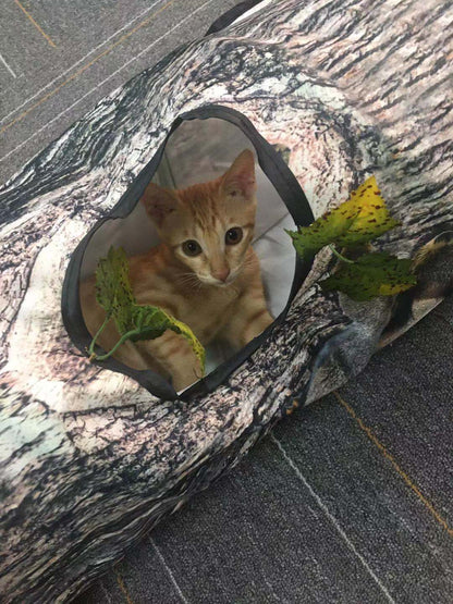 Tree Pattern Tunnel Toy for Pets