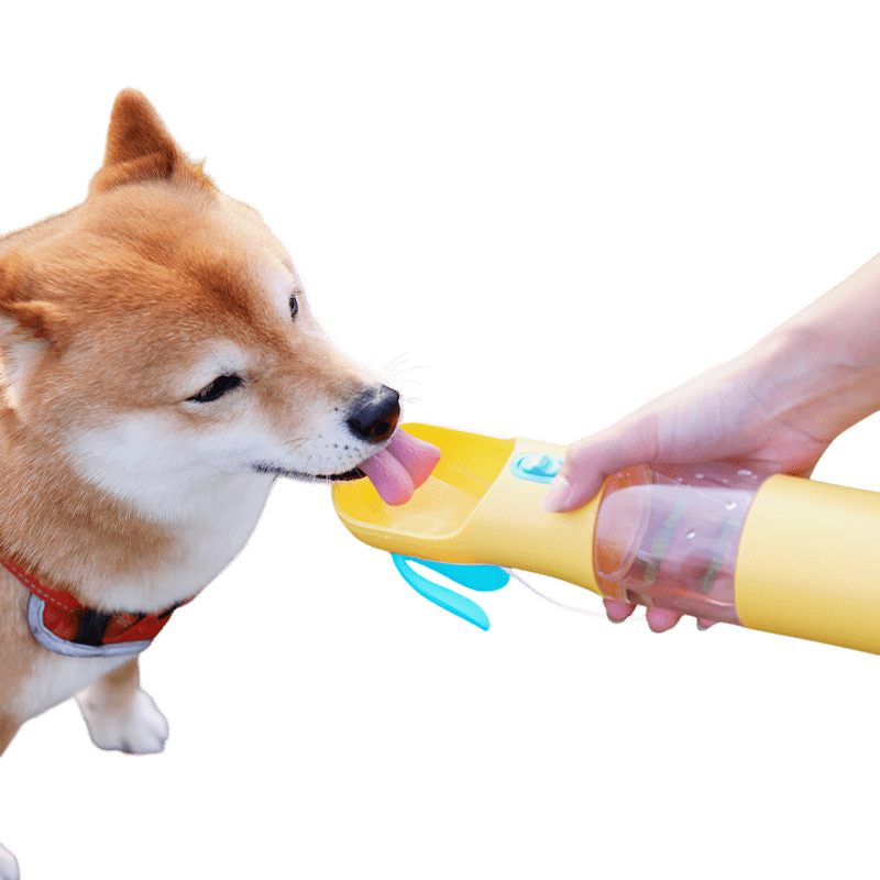 Portable Pet Water and Food Bottle — Travel Feeding Cup for Dogs & Cats