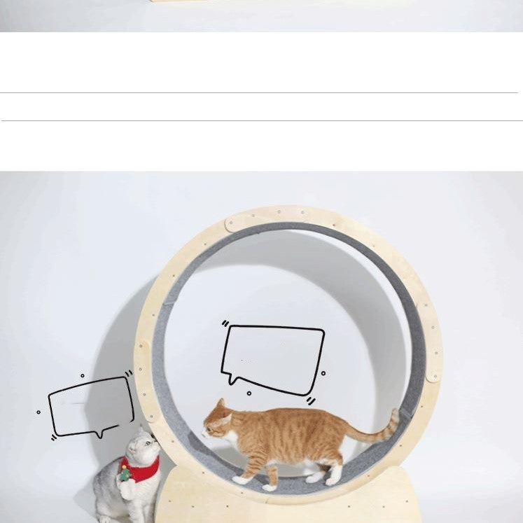 Special Cat Treadmill Roller Toy — Interactive Exercise Toy for Cats