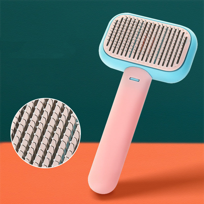 Grooming Brush for Dogs & Cats – Dual-Sided Dematting & Shedding Tool - Pets Playland
