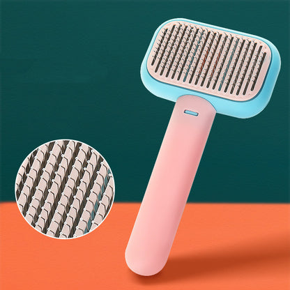 Grooming Brush for Dogs & Cats – Dual-Sided Dematting & Shedding Tool - Pets Playland